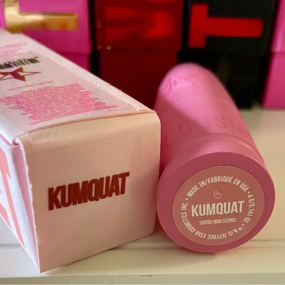 💎 Jeffree Star Velvet Trap Lipstick  ~ Kumquat Full-Size New In Box
